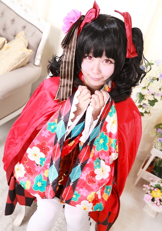 コスチュームを活かしたメイド宣材写真撮影 秋葉原スタジオ